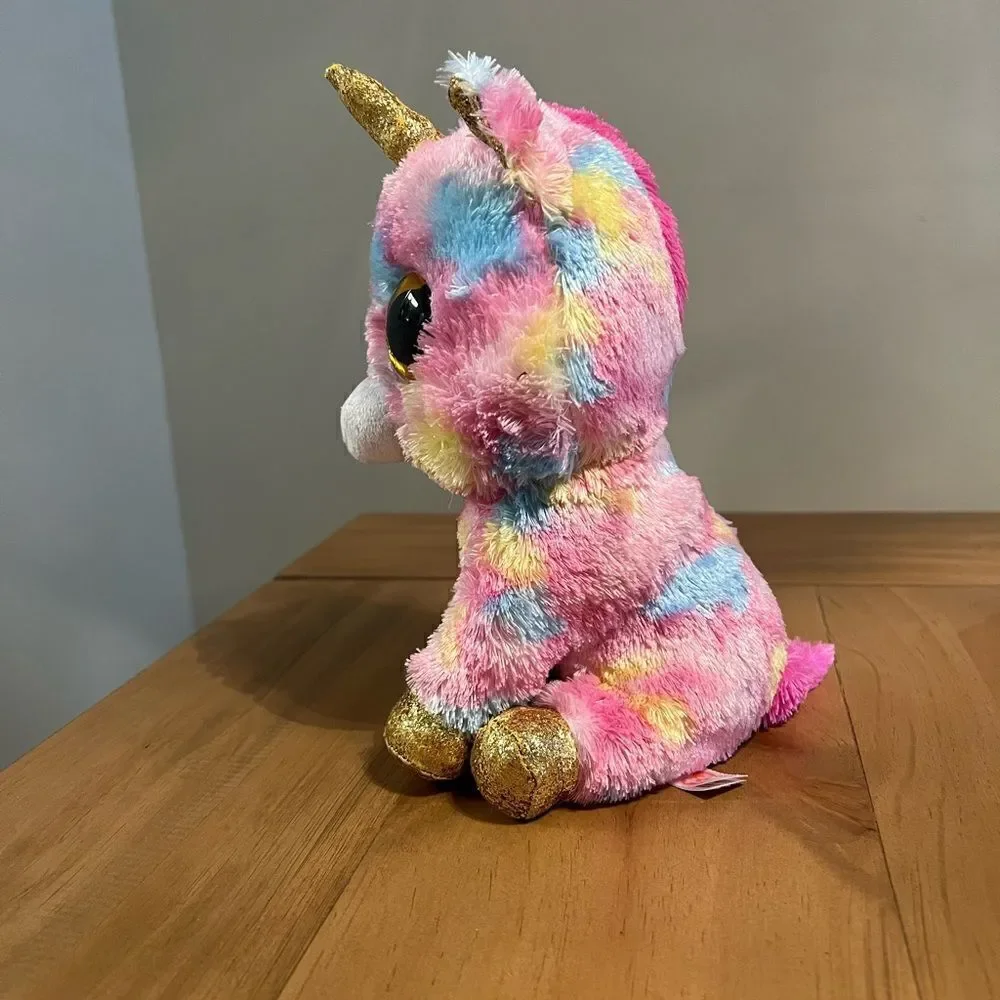 Ty Beanie Boos Fantasia - Multicolor Unicorn reg 8.5”